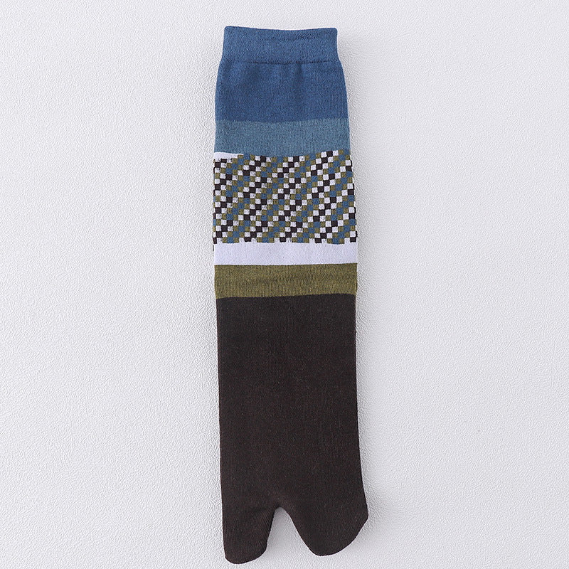 Baumwollsocken mit geteilter Zehenpartie für Herren