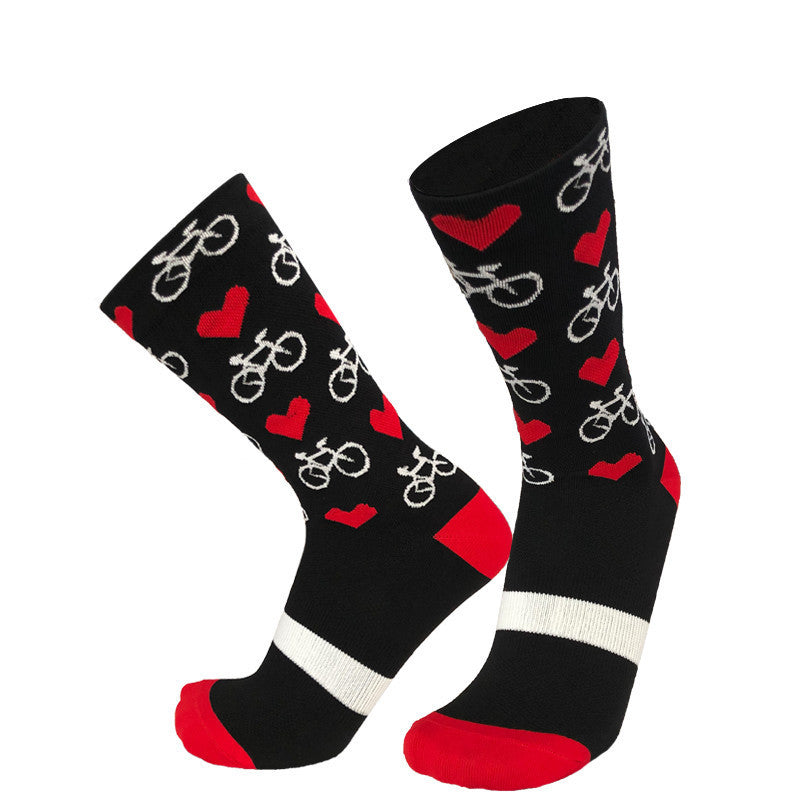 Mid-calf Socks Men's Towel Bottom Particle Non-slip