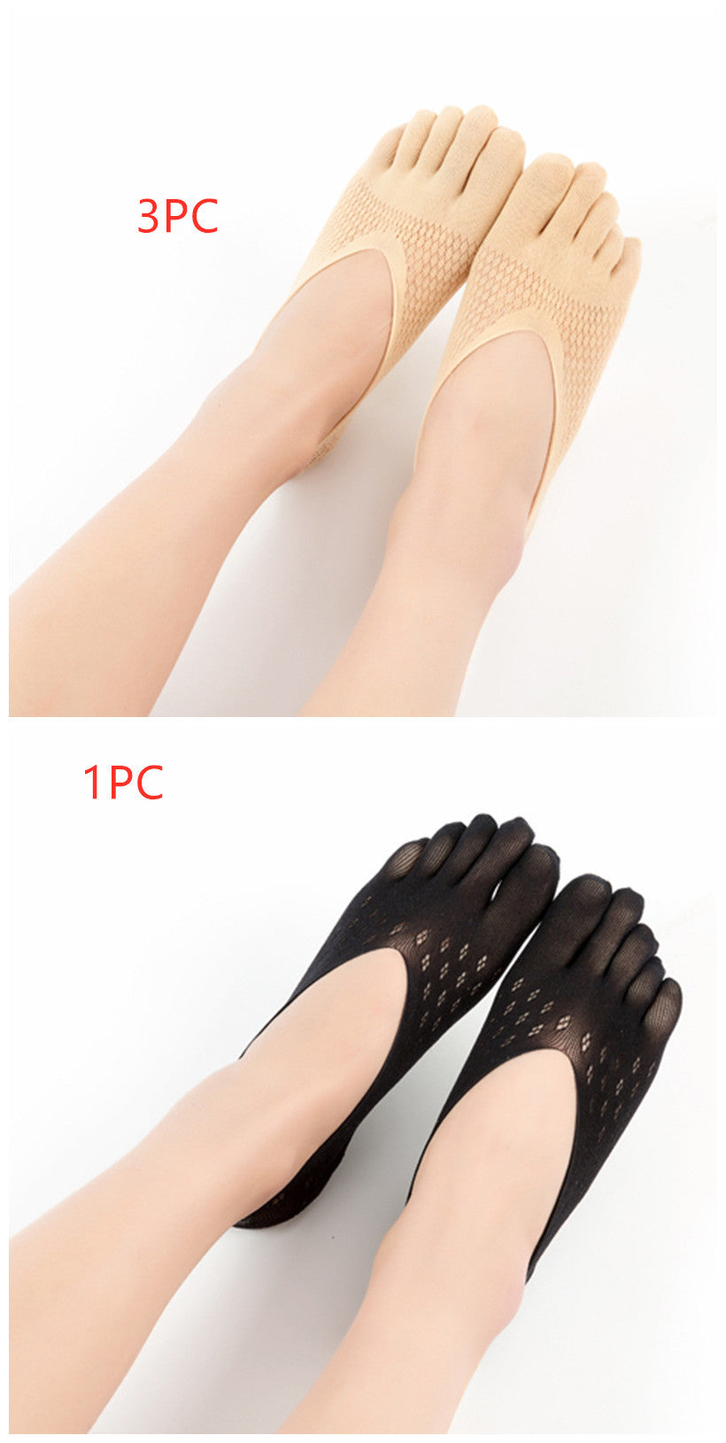 5-Zehen-Socken für Damen