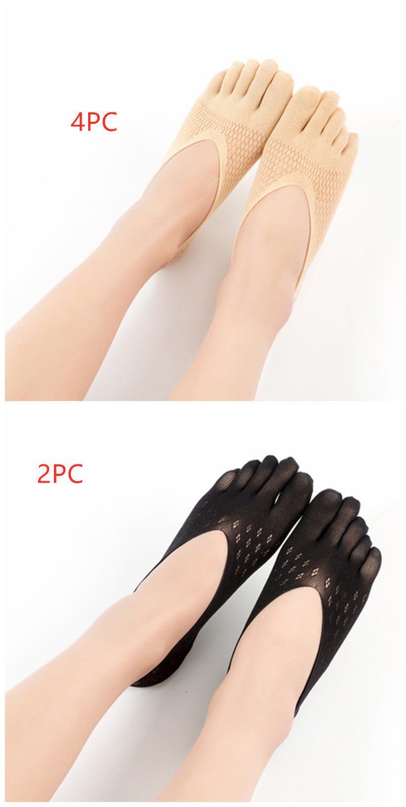 5-Zehen-Socken für Damen