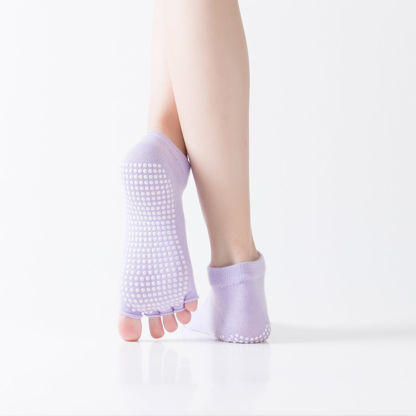 Hengju Digging Cotton Yoga Socken Slip Toe Halter Lady Wuzhi Socken Socken Hersteller Großhandel Bestellung