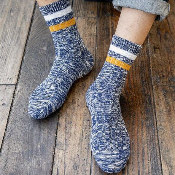 Warme Wintersocken für Herren bis zur Mitte der Wade