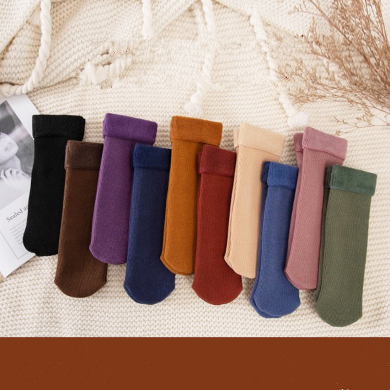 Schneesocken aus Kaschmir