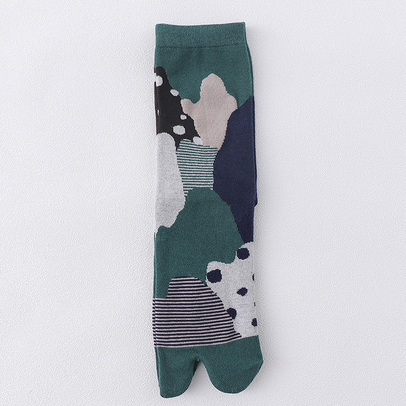 Baumwollsocken mit geteilter Zehenpartie für Herren