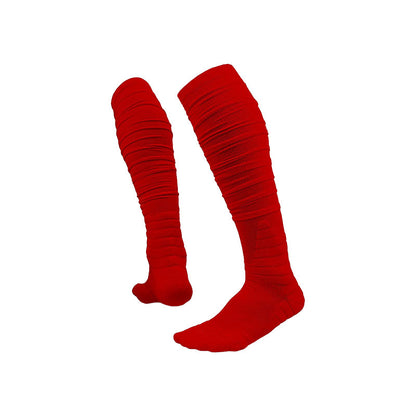 Verdickte Fußballsocken für das Spieltraining mit Handtuchunterseite