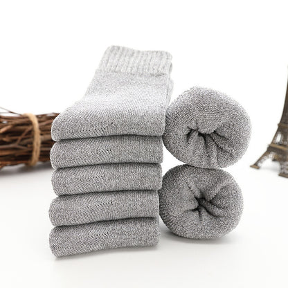 Men's Padded And Thickened Warm Terry Socks