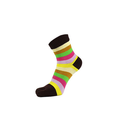 Geteilte Zehensocken, lässige koreanische Baumwollsocken für Damen im neuen Stil