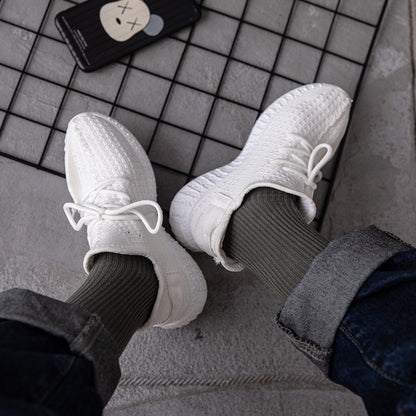 Herren Baumwollsocken Einfarbige Sportsocken bis zur Mitte der Wade