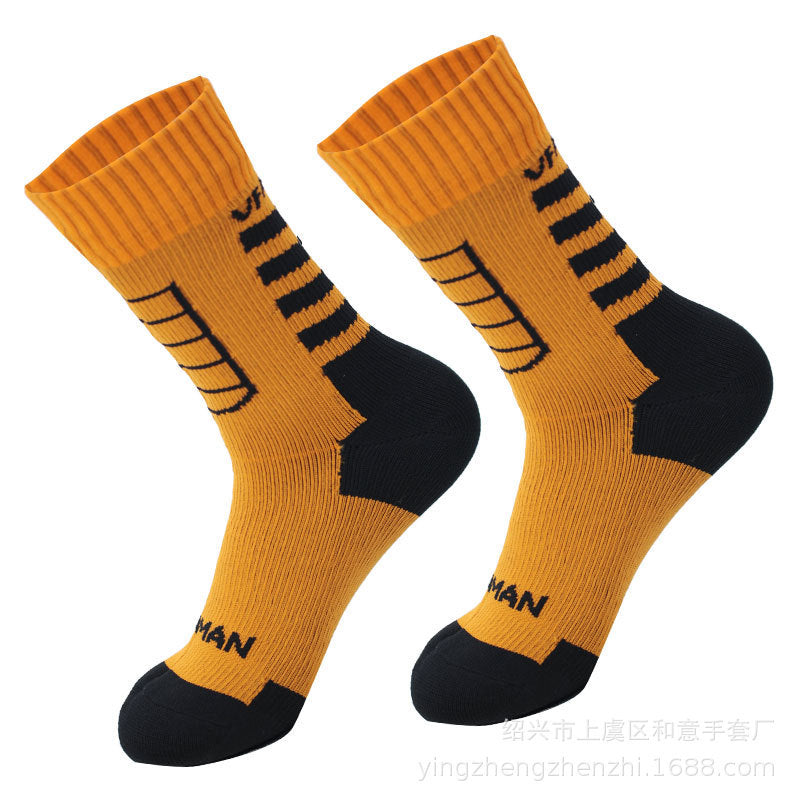 戶外中小腿登山襪露營運動滑雪涉水透氣速乾騎乘防水襪