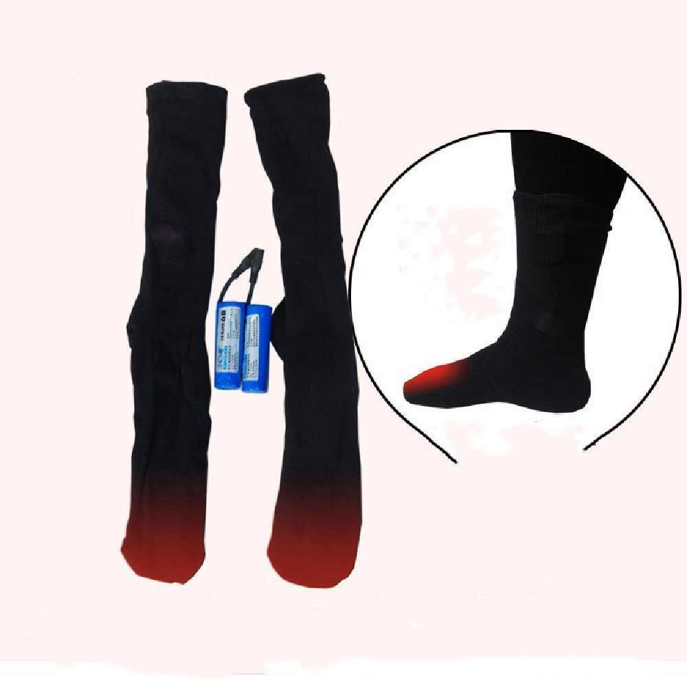 Doppellagige, warme Heizsocken aus Baumwolle